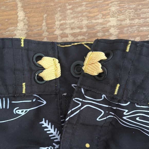 Shark and Lobster Print Swim Shorts Set - Picture 3 of 9
